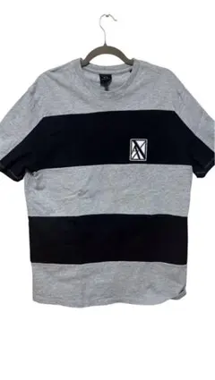 Armani Exchange ストライプ Tシャツ L
