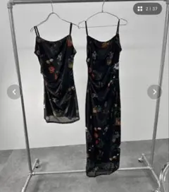 ロングキャミワンピース