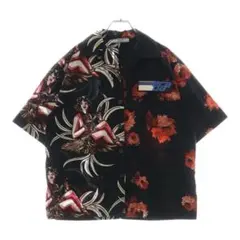 希少 PRADA 14ss プラダ アロハ ストレッチ ワンピース 36 希少 PRADA 14ss プラダ アロハ ストレッチ ワンピース 36