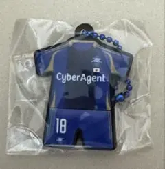 FC町田ゼルビア 18下田 ACLE限定ユニフォーム型キーホルダー