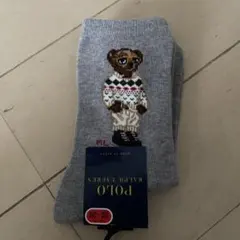 POLO RALPH LAUREN ポロベア ソックス グレーのサムネイル
