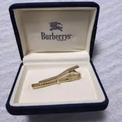最終値下げ　極美品　Burberrys ゴールド ネクタイピン ケース付き
