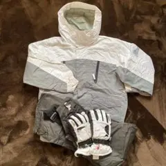 スノーボードウェア上黒