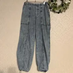 GU コクーンジョガープルオンパンツ