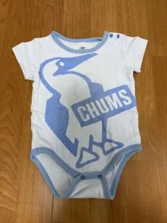 CHUMSロンパース 80サイズ ホワイト/ブルーのサムネイル