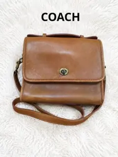 80s Vintage Coach オールドコーチ ショルダーバッグ USA