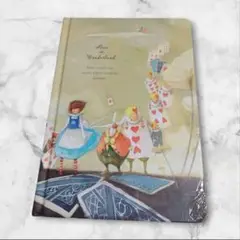ハードカバー　ノート　女の子とトランプの騎士