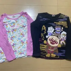 アンパンマン キッズコレクション　大人　長袖Tシャツ　ロンT 2点セット
