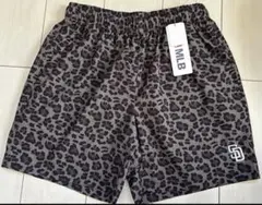 新品　 Lサイズ　MLB パドレス　ハーフパンツ　ヒョウ柄のサムネイル