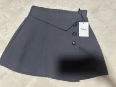 GRL インパン裏地付きアシンメトリーミニスカート［tu725］