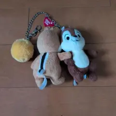 チップとデール ぬいぐるみキーホルダー