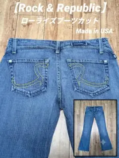 美品​00sUSA製 Rock&Republic ローライズ ブーツカット 29のサムネイル