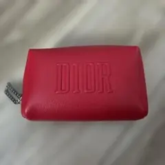 【新品未使用】Dior オリジナルポーチ ノベルティ レッドのサムネイル