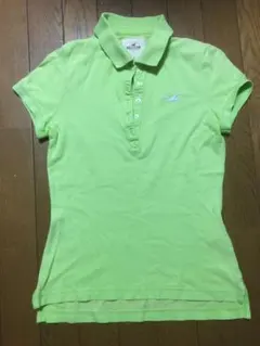 ホリスター　Hollister ポロシャツ 黄緑　レディースのサムネイル