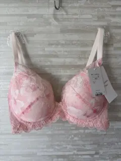 E70」トリンプ プレミアム レッドレーベル うねる水 花びら ブラジャー