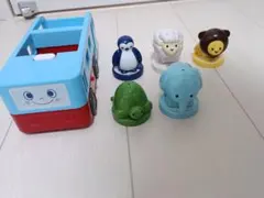 こどもちゃれんじ ぷち　ブルーン ＆ どうぶつパーツ セット
