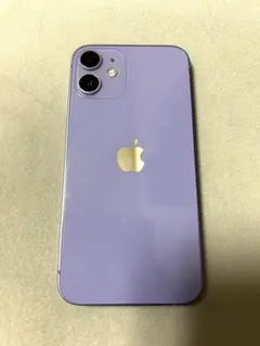 Apple iPhone 12 mini パープル 本体 ケーブル付き