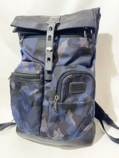 TUMI トゥミ バックパック 迷彩柄（カモフラ）ブルー ルーク　リュックのサムネイル