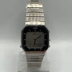 稼働　希少ALBA Y950-5020 SS デジアナ　電池交換済 2025年最新】alba y950の人気アイテム - メルカリ