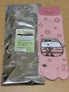 すみっコぐらし　ネオすみっコくじ　たびソックス しろくま