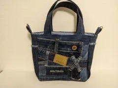 渋〜いシリーズデニムリメイクバッグ