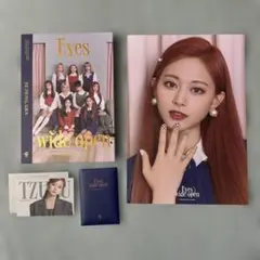 TWICE Eyes wide open CD ツウィ セット 特典トレカ付き