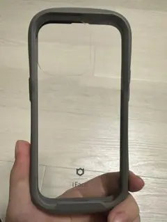iFace グレー ハードケース
