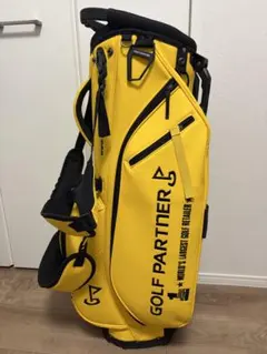 未使用に近い GOLF PARTNER NEXGEN イエローキャディバッグのサムネイル