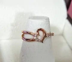 指輪　K10　ピンクゴールド　Canal 4℃