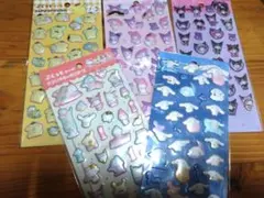 ぷっくりシール サンリオ 5枚セット