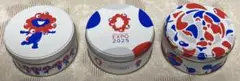 大阪・関西万博ミニゴーフル（ミャクミャク）空き缶3点セット