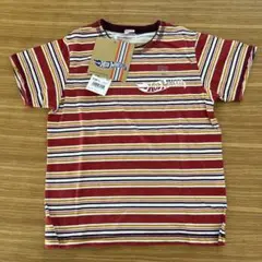 【新品】ユニクロ　HOT WHEELS ストライプ　Tシャツ　110