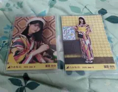 乃木坂46 生写真 冨里奈央 2026 浴衣 5種 コンプ 座りヨリ 座り ①