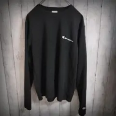 Champion/チャンピオン　刺繍ロゴカットソー　メンズLサイズ　ポリエステルのサムネイル