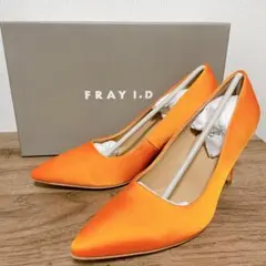 新品未使用 FRAY I.D パンプス　オレンジのサムネイル