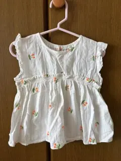 petit main さくらんぼ柄チュニック　サイズ80