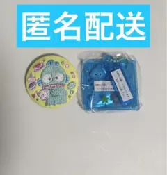 サンリオ　刺繍缶バッジ プラスチックモデル！アクリルキーチェーン ハンギョドン