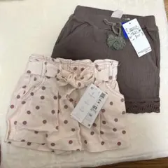 ZARA petit main ショートパンツ 80cmセット