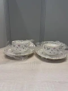 ノリタケ　花更紗　カップ&ソーサー