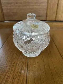 チェコガラス　小物入れ