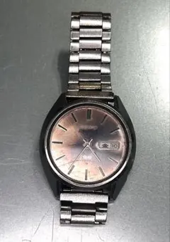 Seiko5 ACTUS 自動巻き時計 シルバー