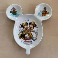 新品未使用　東京ディズニーリゾート ミッキーミニー型皿　30周年