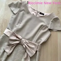 Riccimie New York ワンピースドレス リボンベルト レース Sのサムネイル