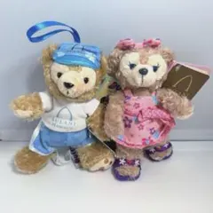 【アウラニディズニー】ダッフィー シェリーメイ キーホルダー