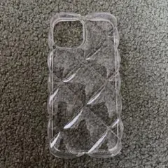 iPhone14ケース　ぷっくりキルティング新品美品