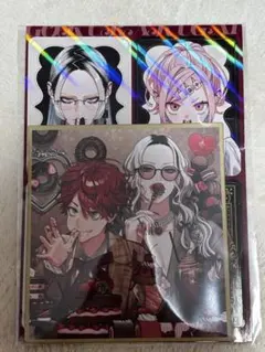 ジャンプSQ 9月号 付録 極楽街 クリアフレークシート イラストカード
