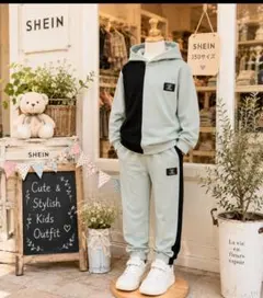 SHEIN KIDS パーカー＆パンツ 2点セット