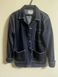 サイズL 新品 karaku カラク アメカジデニムワークジャケット - メルカリ