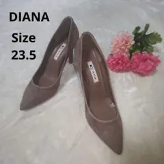 【オシャレ☆DIANA】スエード　ハイヒールパンプス　サイズ23.5