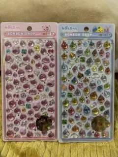ま*ん様 【正規品】ボンボンドロップシールミニ　新しずくちゃん2枚セット